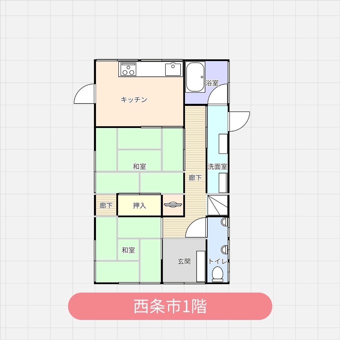 Saijo City Detached House – Owner Change (Tenant Occupied)